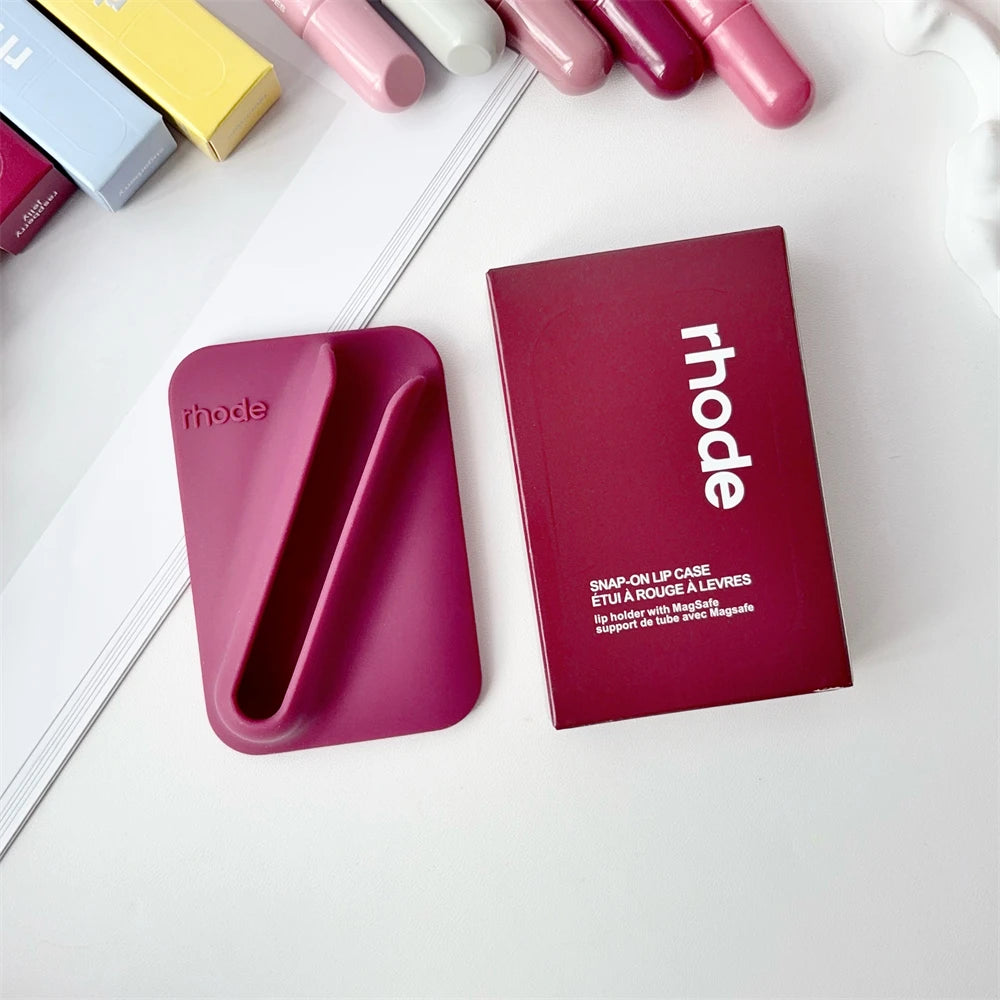 Magnetic Snap-On Lip Gloss Phone Holder